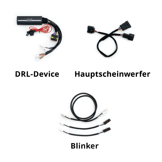 Kellermann Technicset i - BMW R 1250 GS 18-23 - LED, Dayron® i (cu semnalizator) 6 pini Figura 1