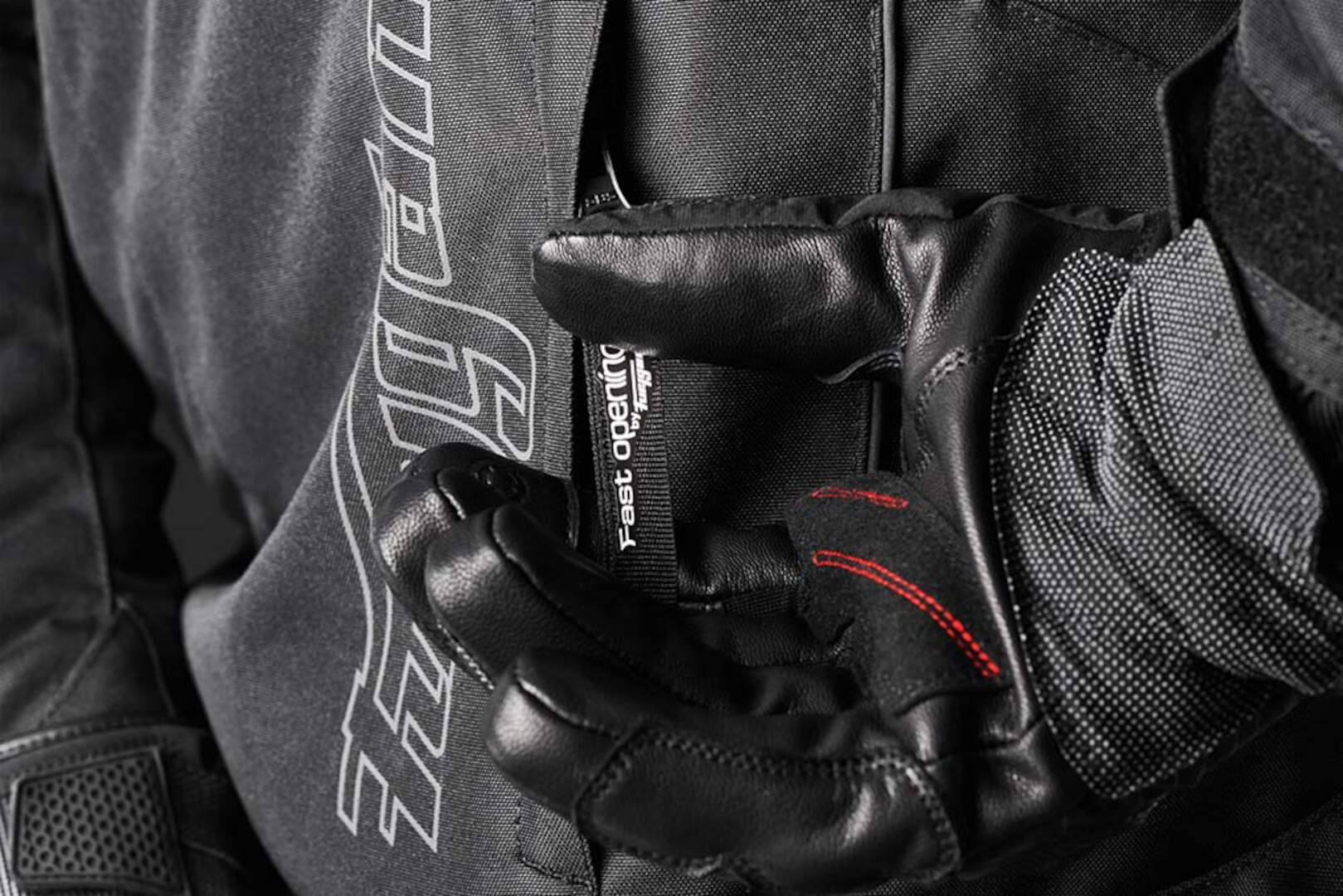 Furygan Brooks Motorcycle Textile Jacket black 4XL Figure 5