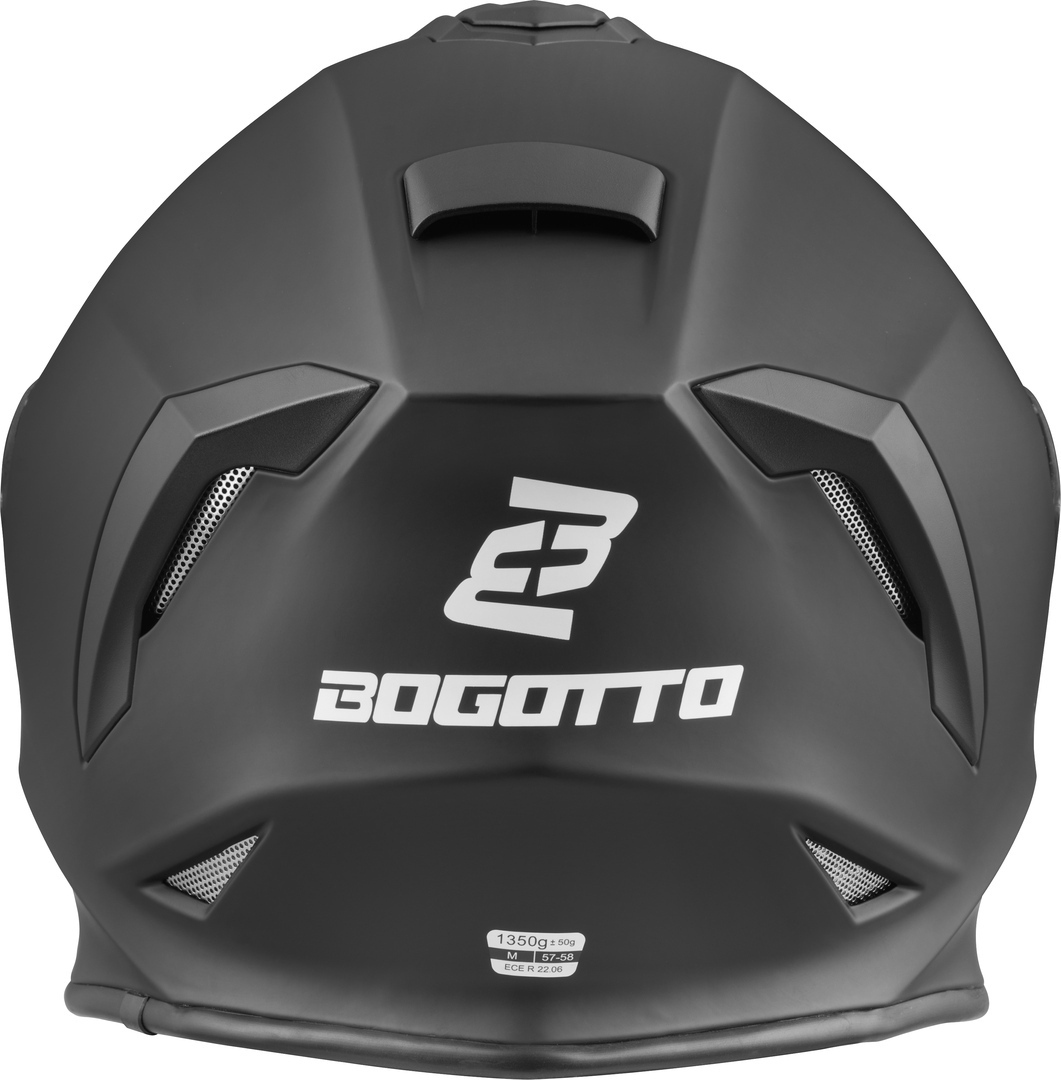 Bogotto H151 Solid Helm schwarz matt S Abbildung 7