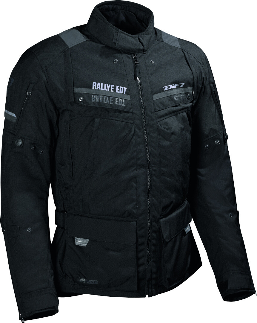 DIFI Sierra Nevada 3 Aerotex waterproof Motorcycle Textile Jacket black L Figure 1