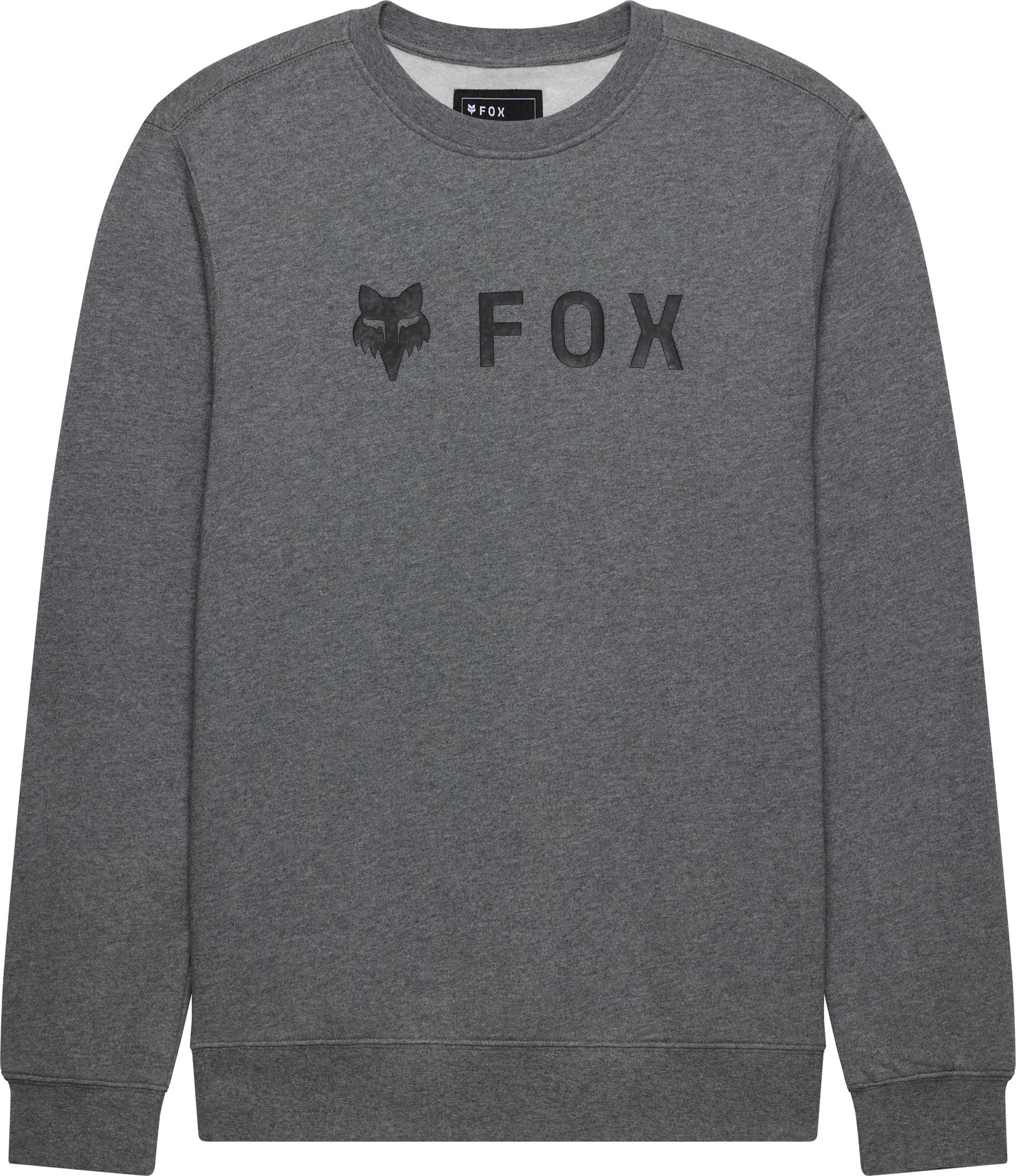 FOX Absolute Fleece Crew Pulover Grafit L Slika 1