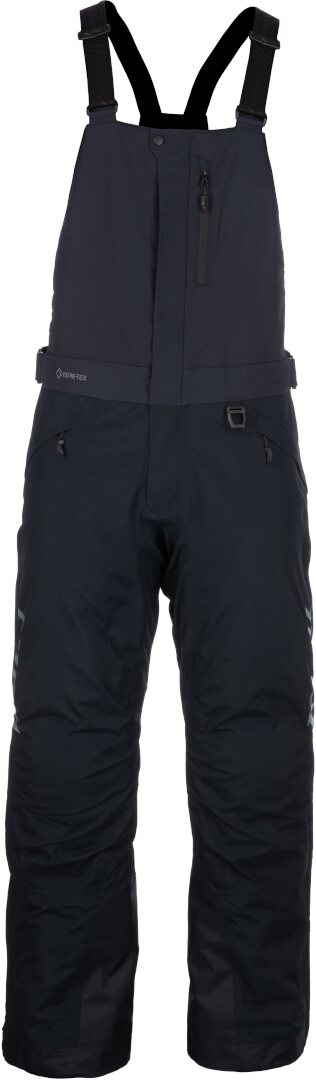 Klim Keweenaw 2025 waterproof Snowmobile Bib Pants black/grey Short 3XL Figure 5