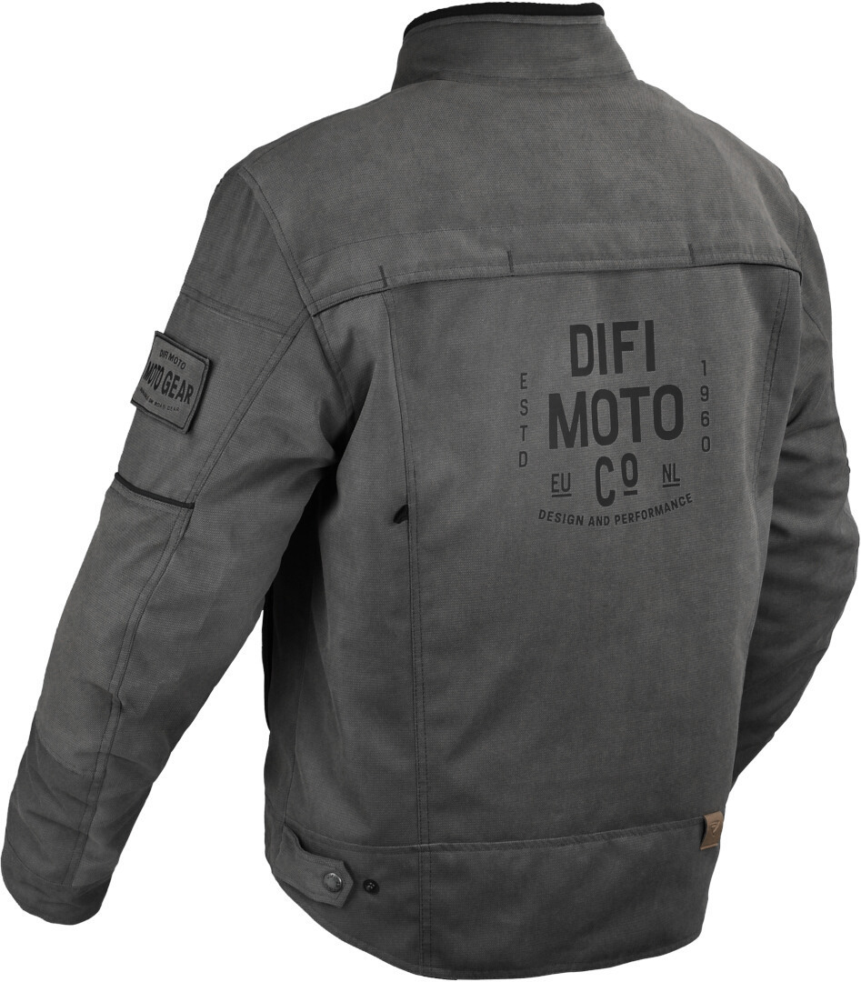 DIFI Trooper Aerotex waterproof Motorcycle Textile Jacket anthracite XL Figure 2