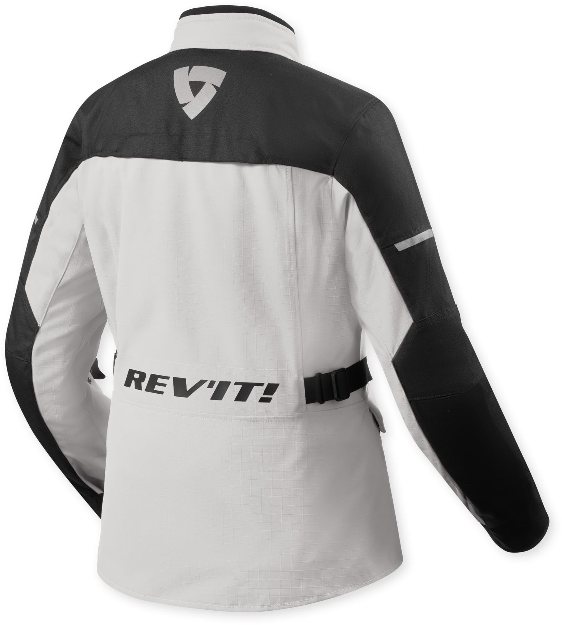 Revit Convergent H2O waterproof Ladies Motorcycle Textile Jacket silver/black 42 Figure 2