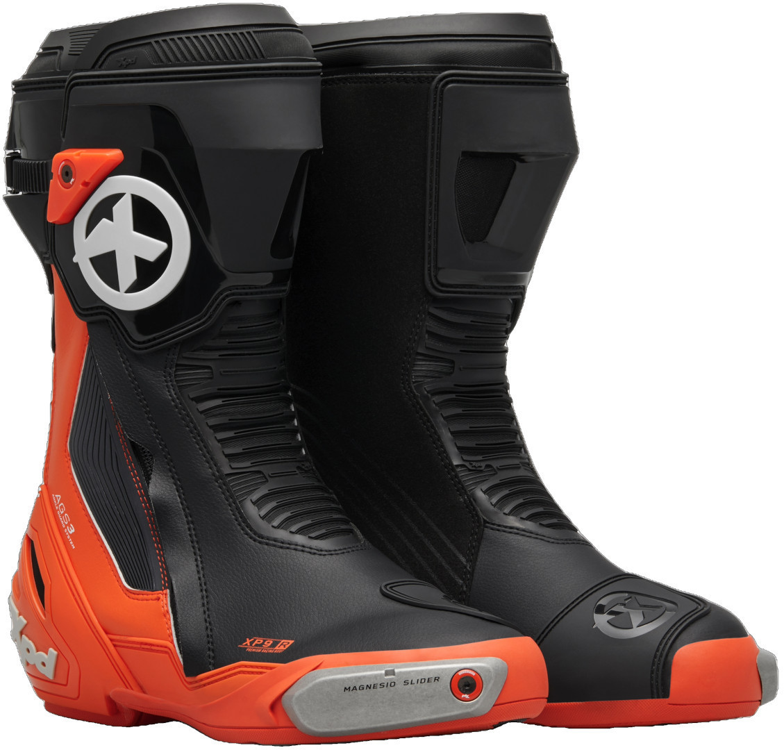 XPD XP9-R Stivali da moto nero/arancione 44 Figura 2