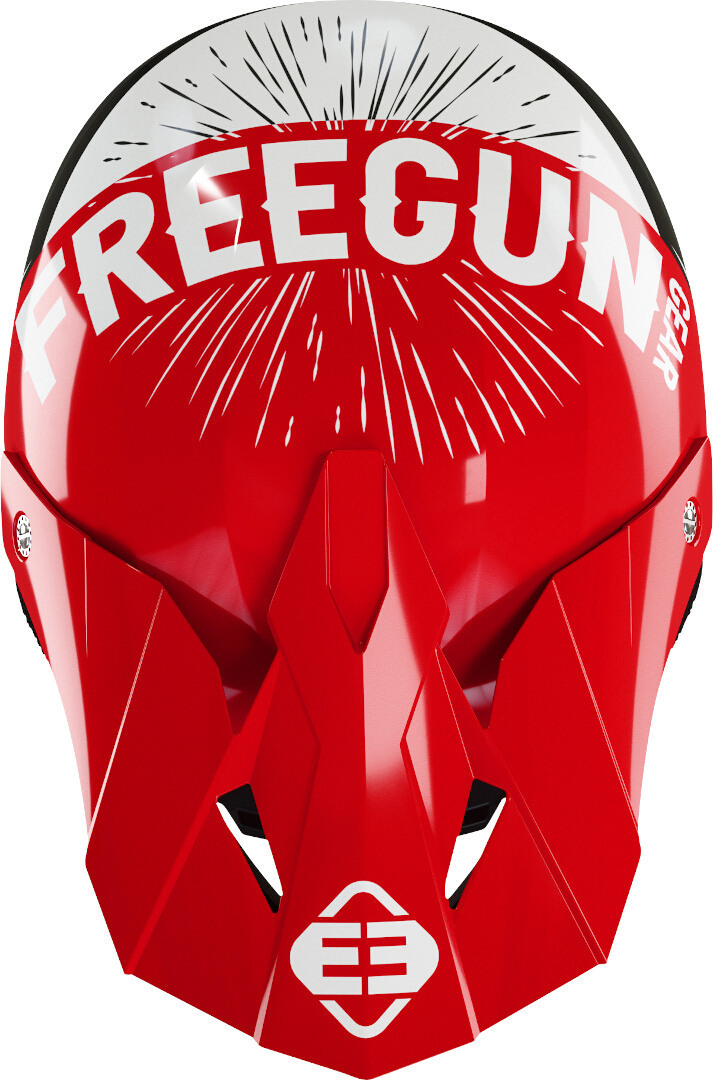 Freegun XP4 Load Motocross hjälm röd/svart/vit XS (53/54) Figur 3