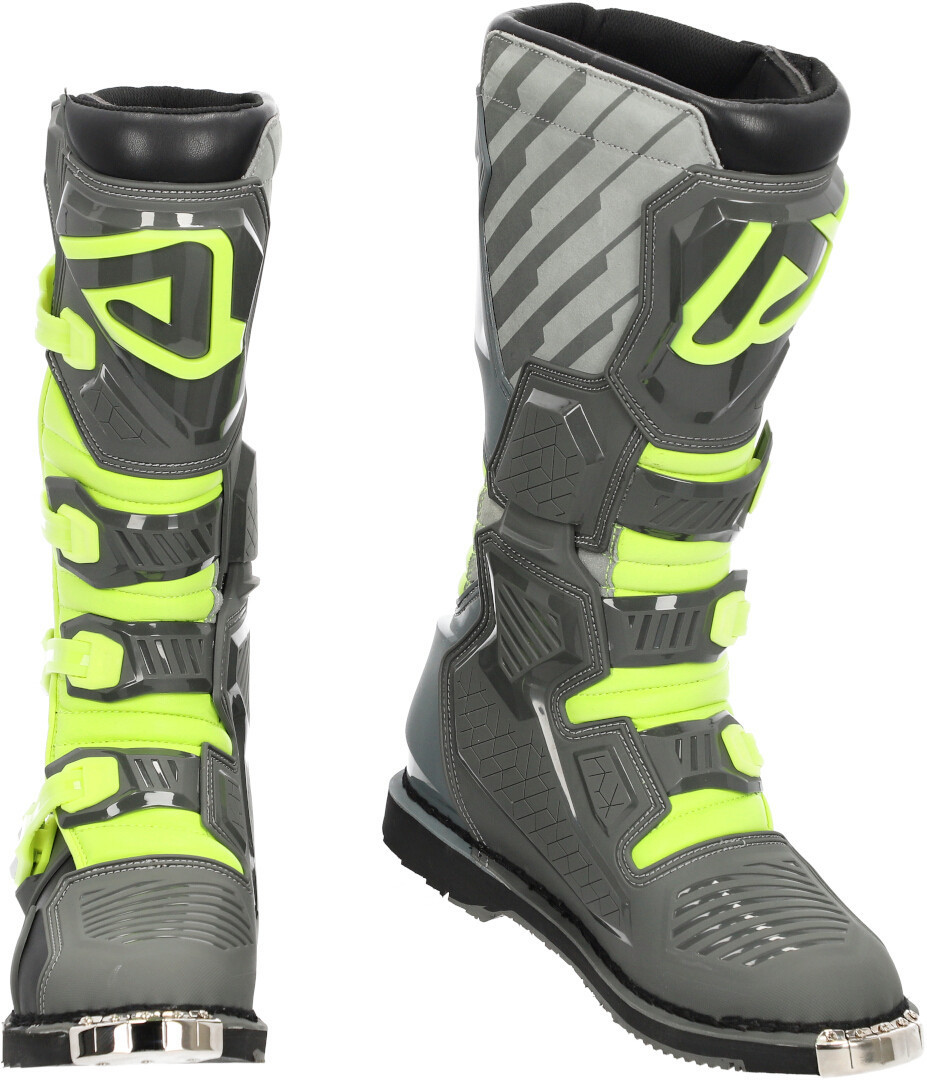 Acerbis X-Race Cizme de motocross gri/galben 45 Figura 1