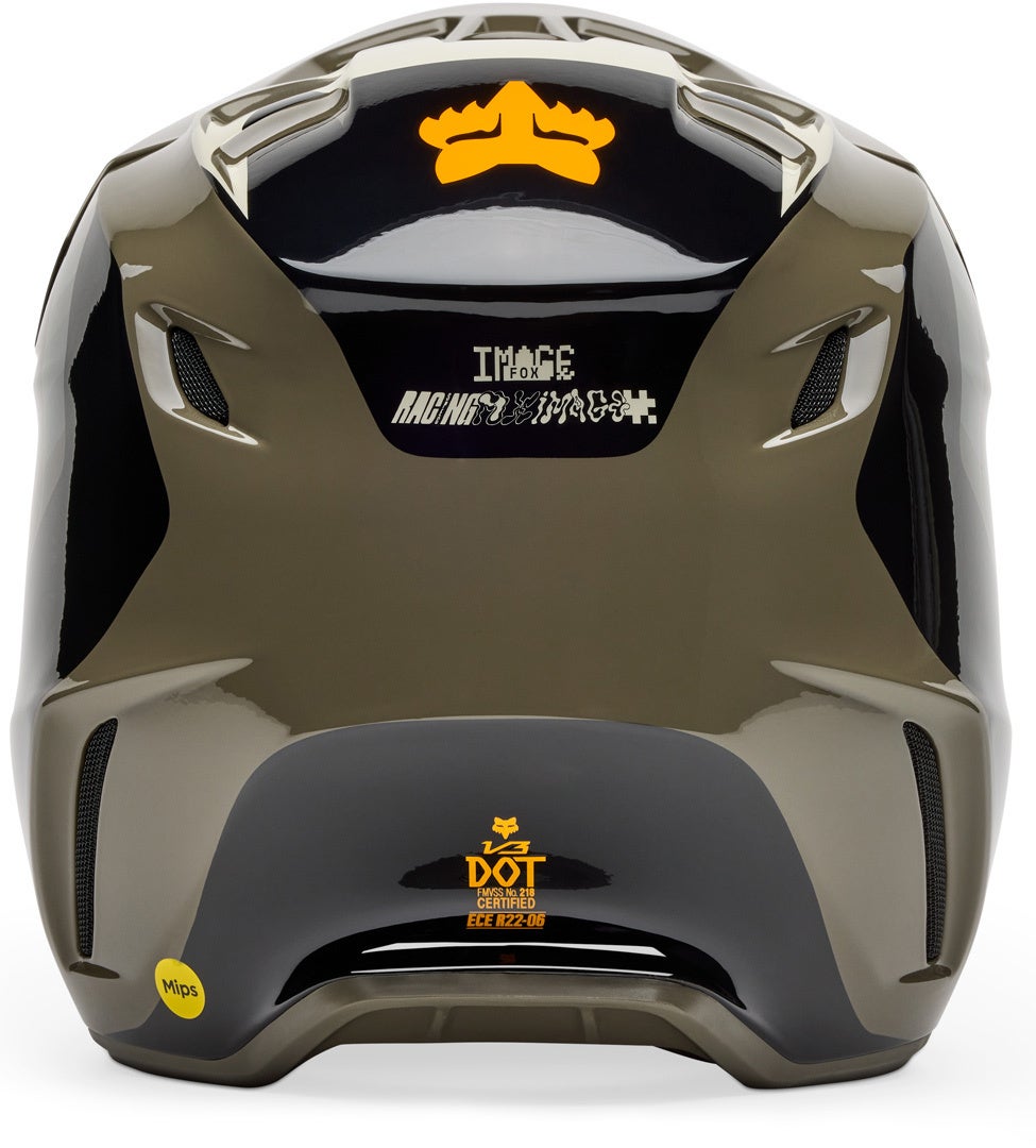 FOX V3 Fade MIPS Motocross Helmet brown/black XXL (63/64) Figure 3