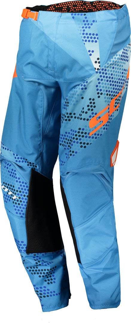 azul/laranja