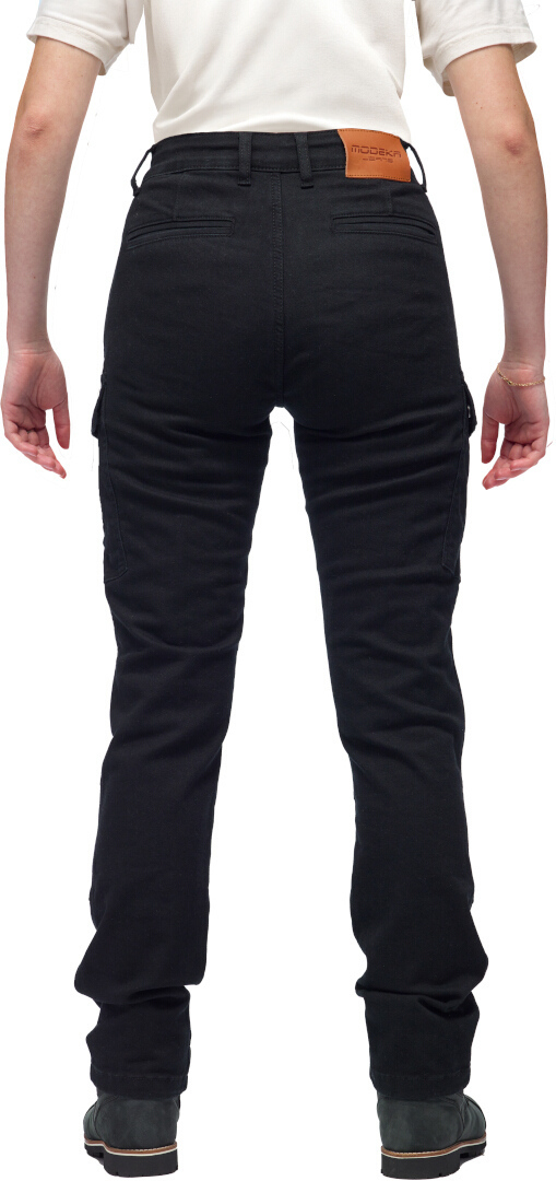 Modeka Brandon Cargo Jeans da moto da donna nero 23 Figura 2