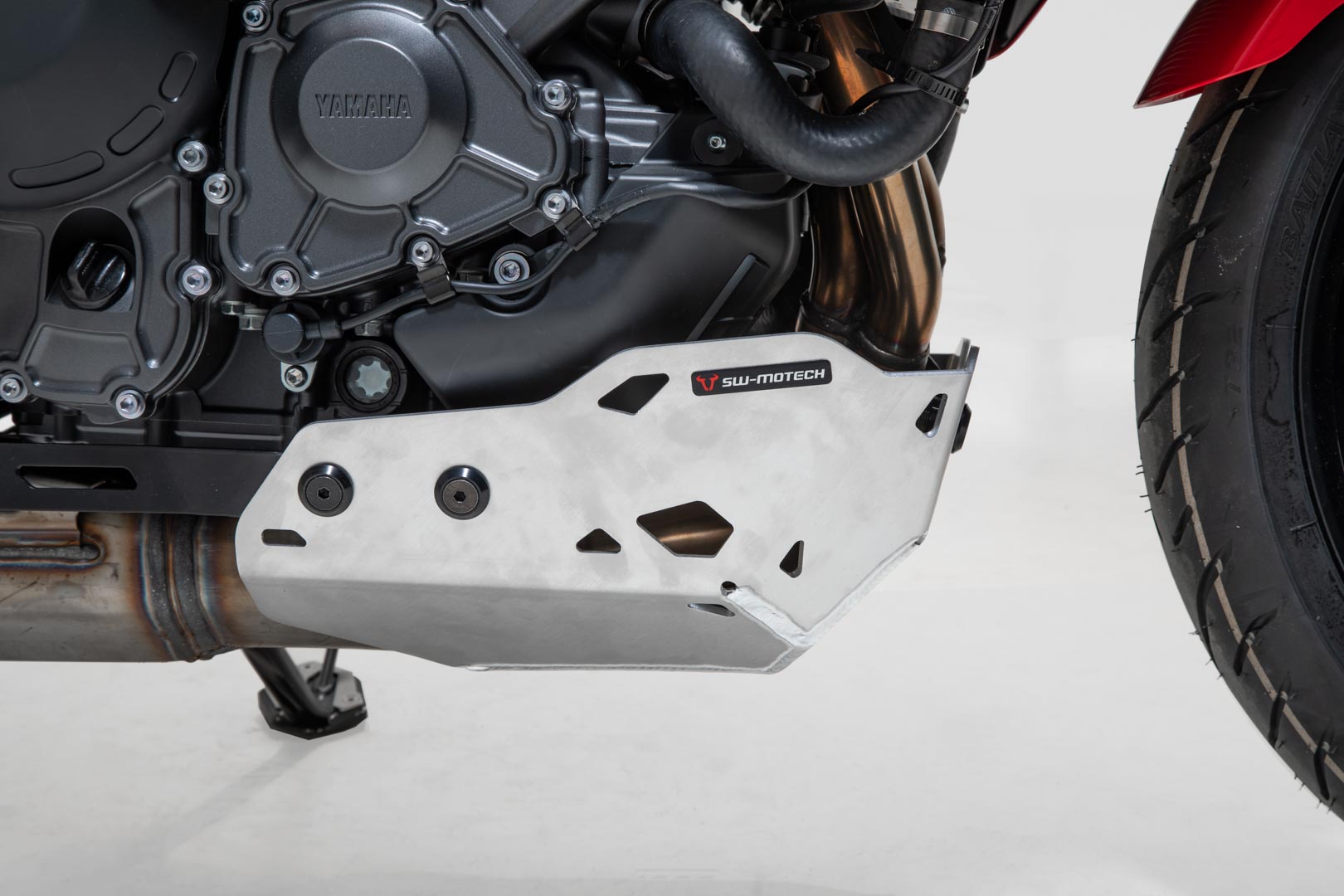 SW-Motech Motorskydd - Silver. Yamaha Tracer 9 / GT (20-) / GT+ (22-). Figur 3