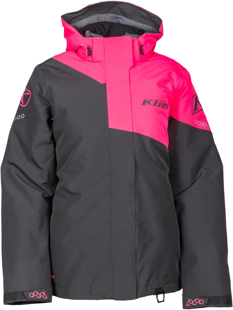Klim Fuse Jachetă de snowmobil pentru doamne Gri/roz M Figura 5
