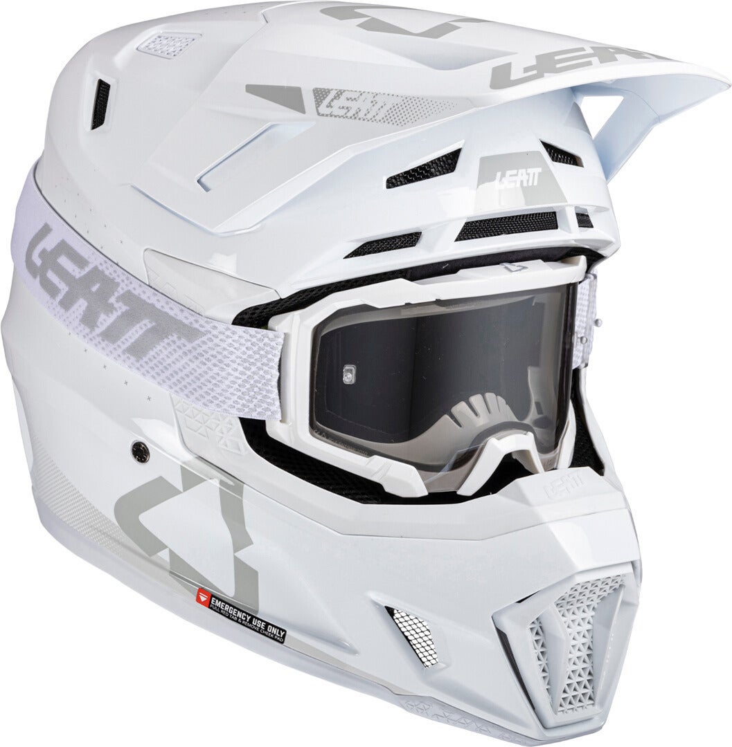 Leatt 7.5 Motocross Helm mit Brille S (55/56) Abbildung 1
