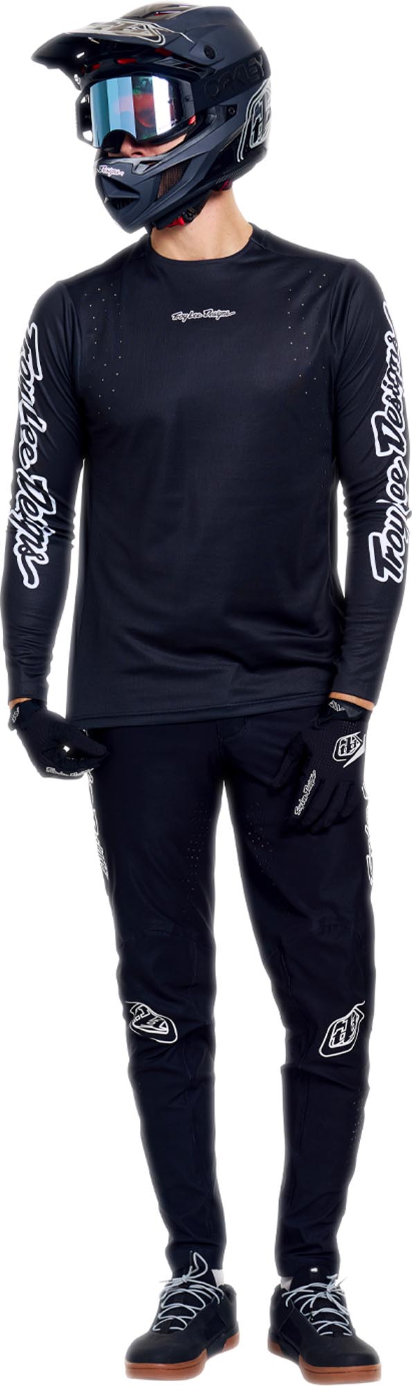 Troy Lee Designs Sprint Pro Mono Tricoul de bicicletă negru XL Figura 10