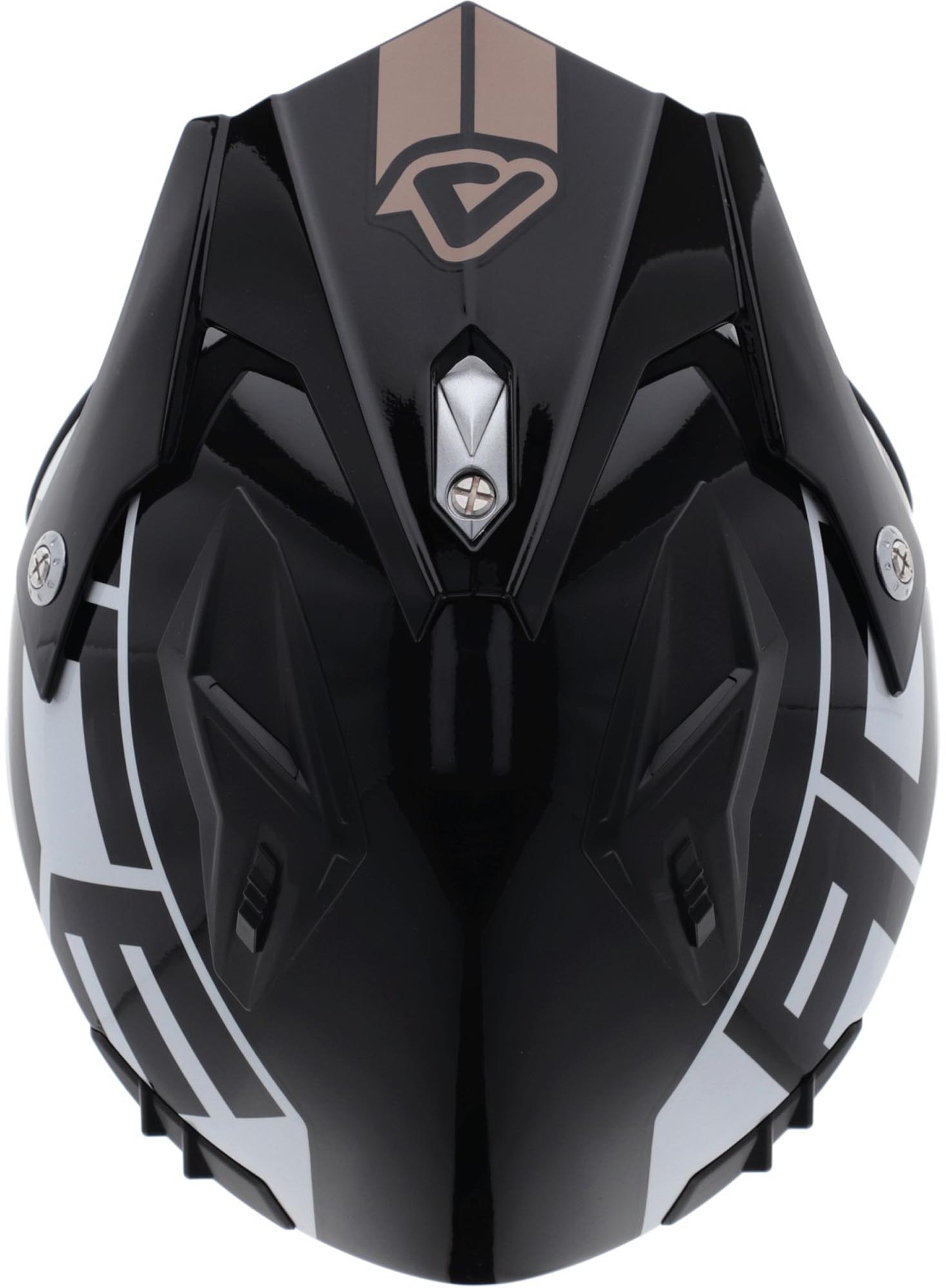 Acerbis Aria Sport Cască cu reacție Negru/Maro S (55/56) Figura 5