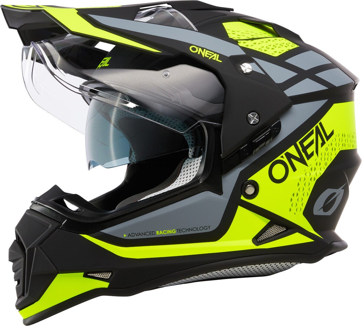 Oneal Sierra R Casco Motocross nero/giallo neon XXL (63/64) Figura 1