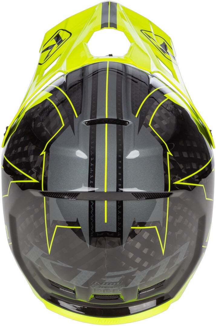 Klim F3 Carbon Velocity Hi-Vis Capacete Snowmobile XL (60/61) Figura 5