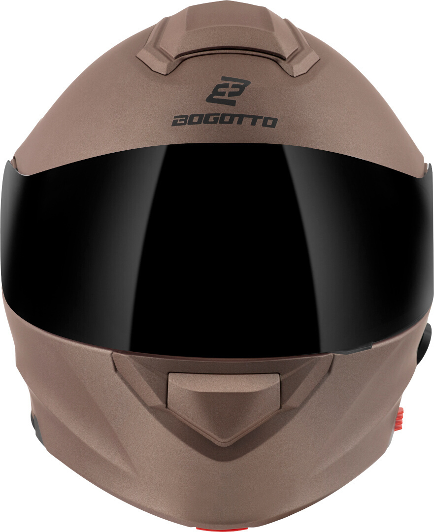 Bogotto H271 BT Bluetooth Casco Marrone opaco M Figura 5