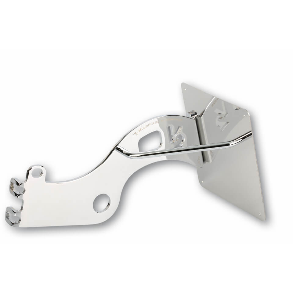 Porta-placas genscher side, Honda VT750/1100 / Sombra 750 Artigo principal Figura 1