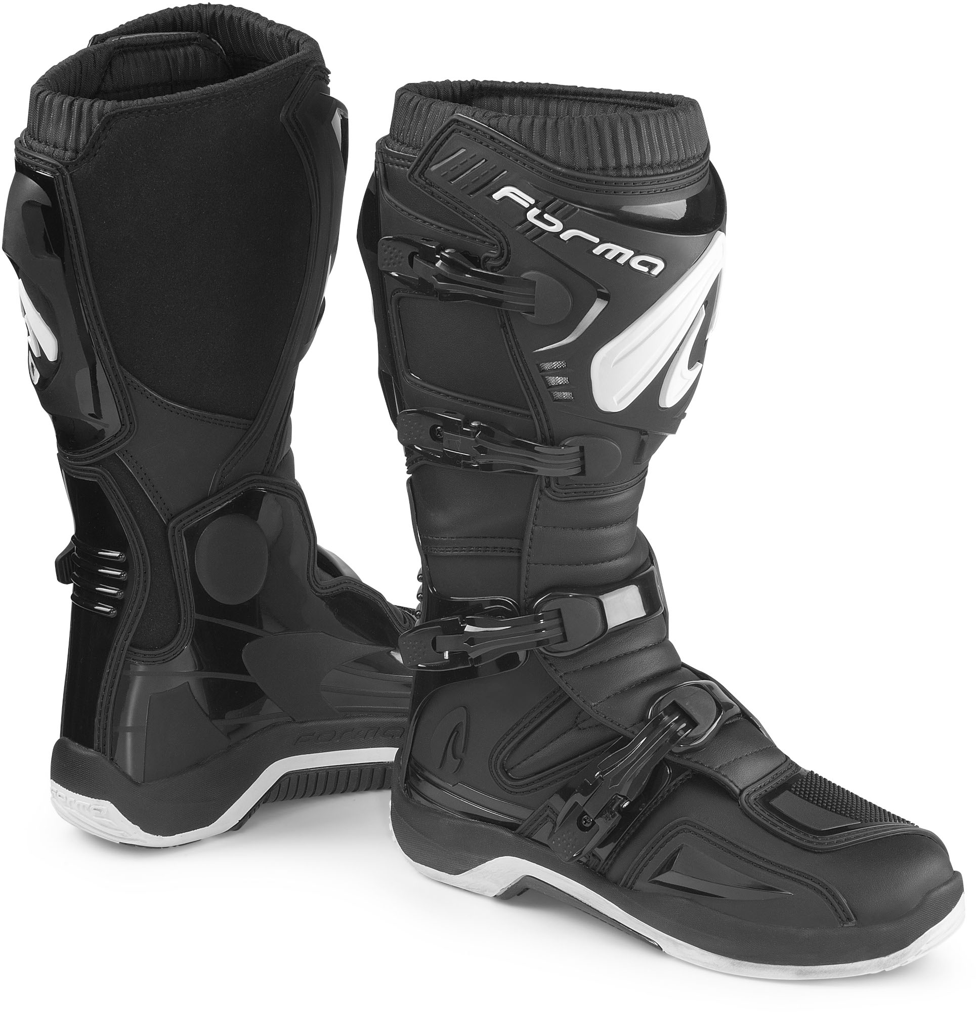 Forma Traction Motocross Stiefel schwarz 41 Abbildung 1