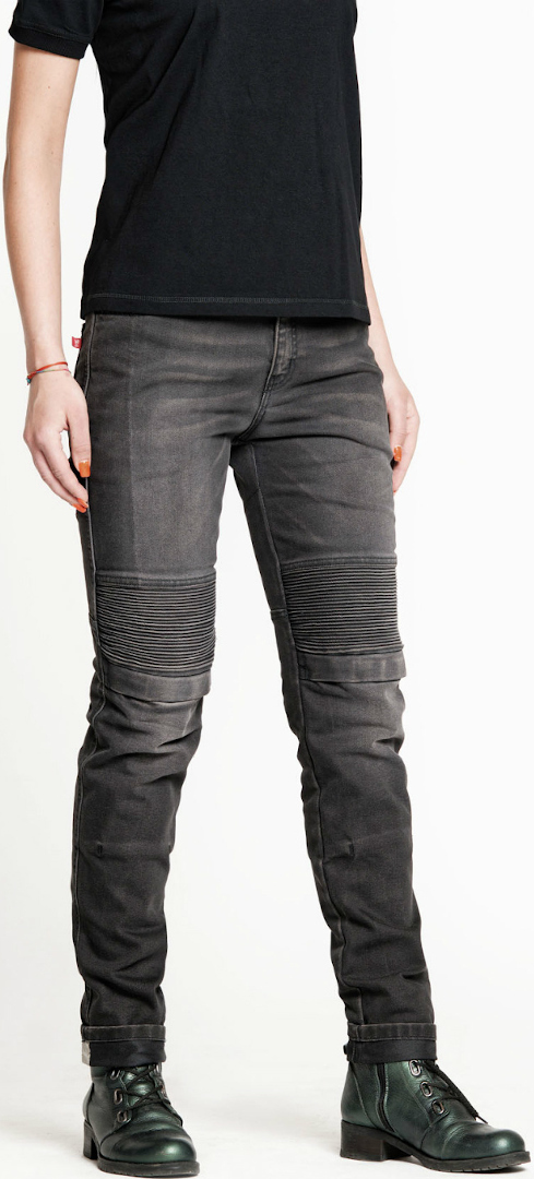 Pando Moto Rosie Devil Plain Jeans moto da donna 29 L32 Figura 5