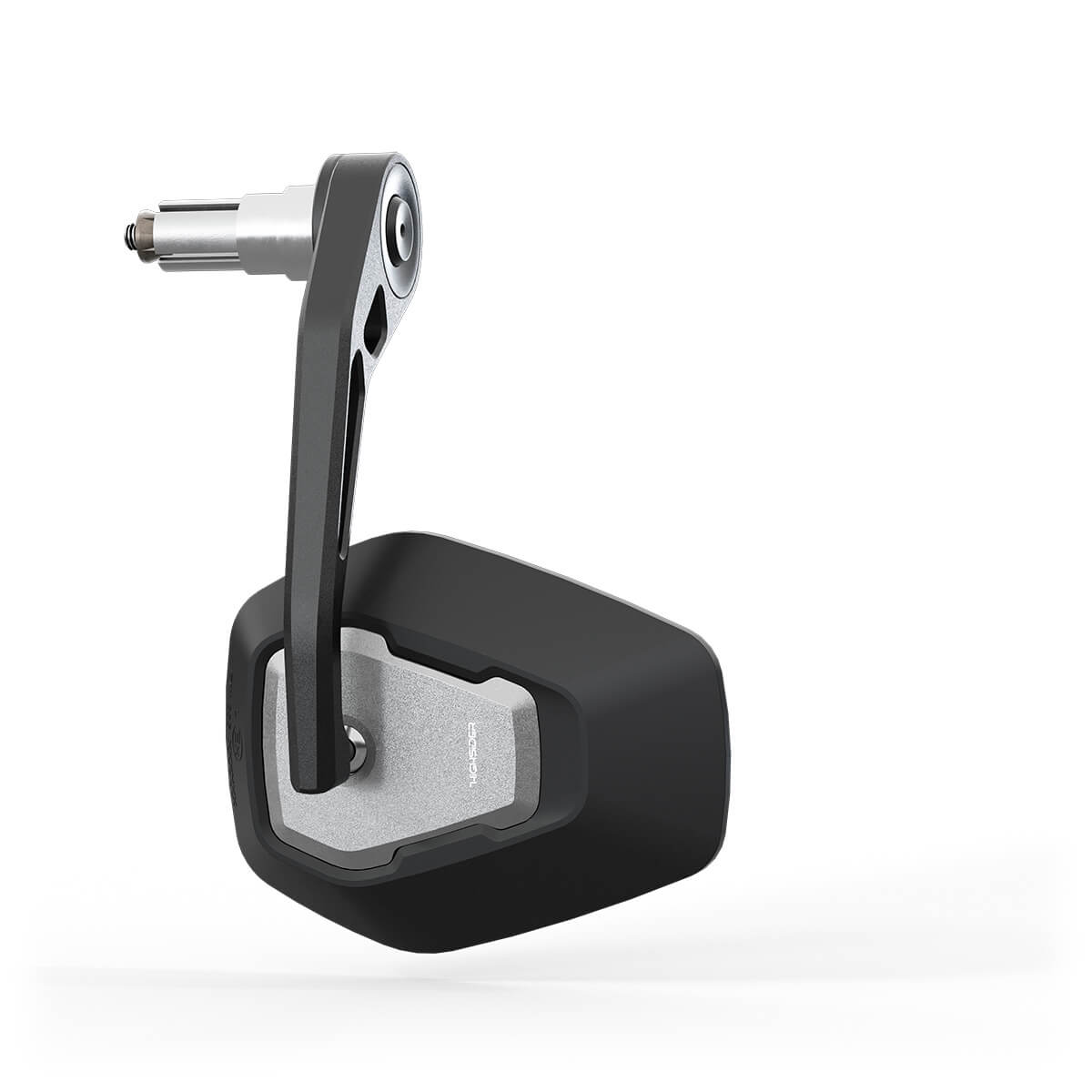 HIGHSIDER ESAGANO-RS EVO Lenkerendenspiegel Svart/Silver Figur 1