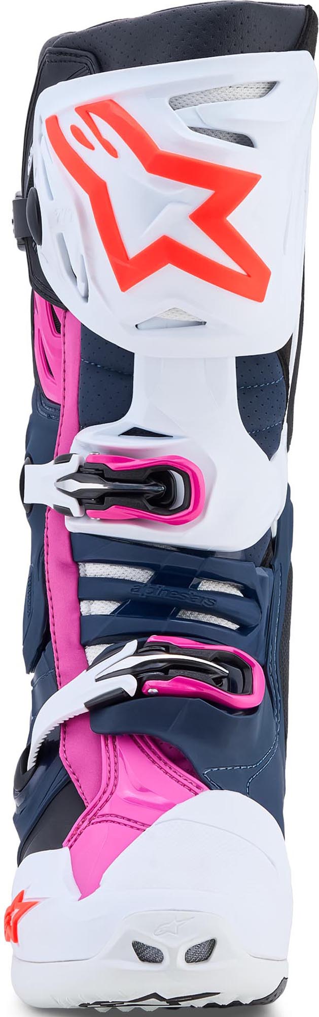 Alpinestars Tech 10 Supervented Bottes de motocross Noir/blanc/fuchsia 13 Figure 7