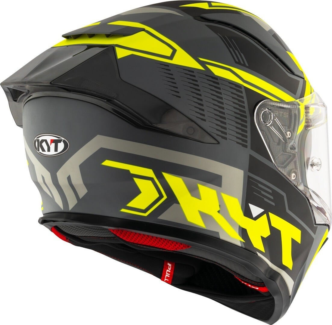 KYT R2R Octane Casco giallo M (57/58) Figura 4