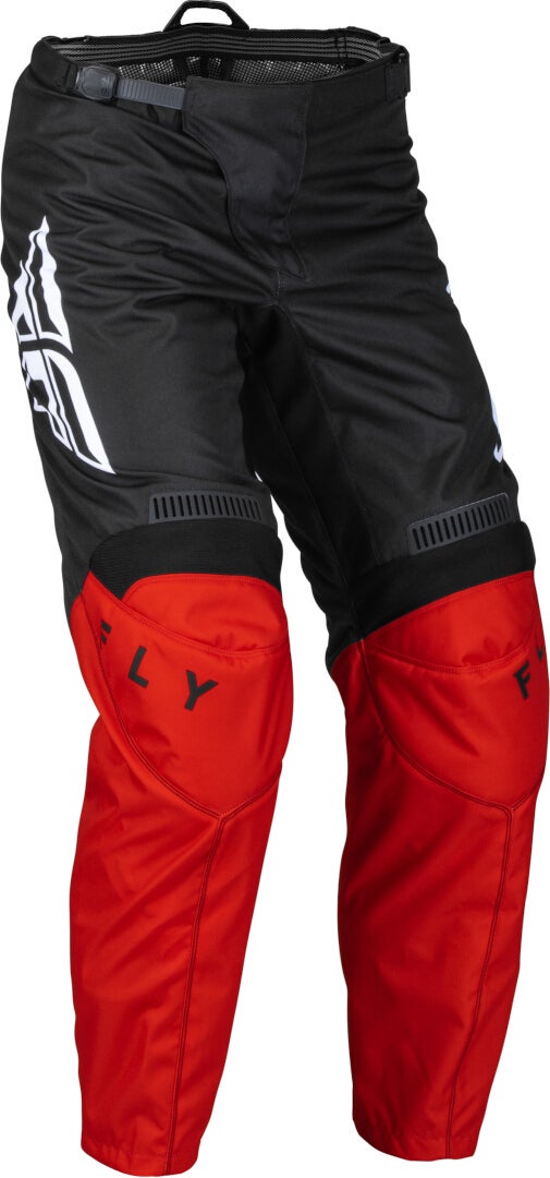 Fly Racing F-16 2023 Motorcross broek Zwart/Rood 28 Figuur 1