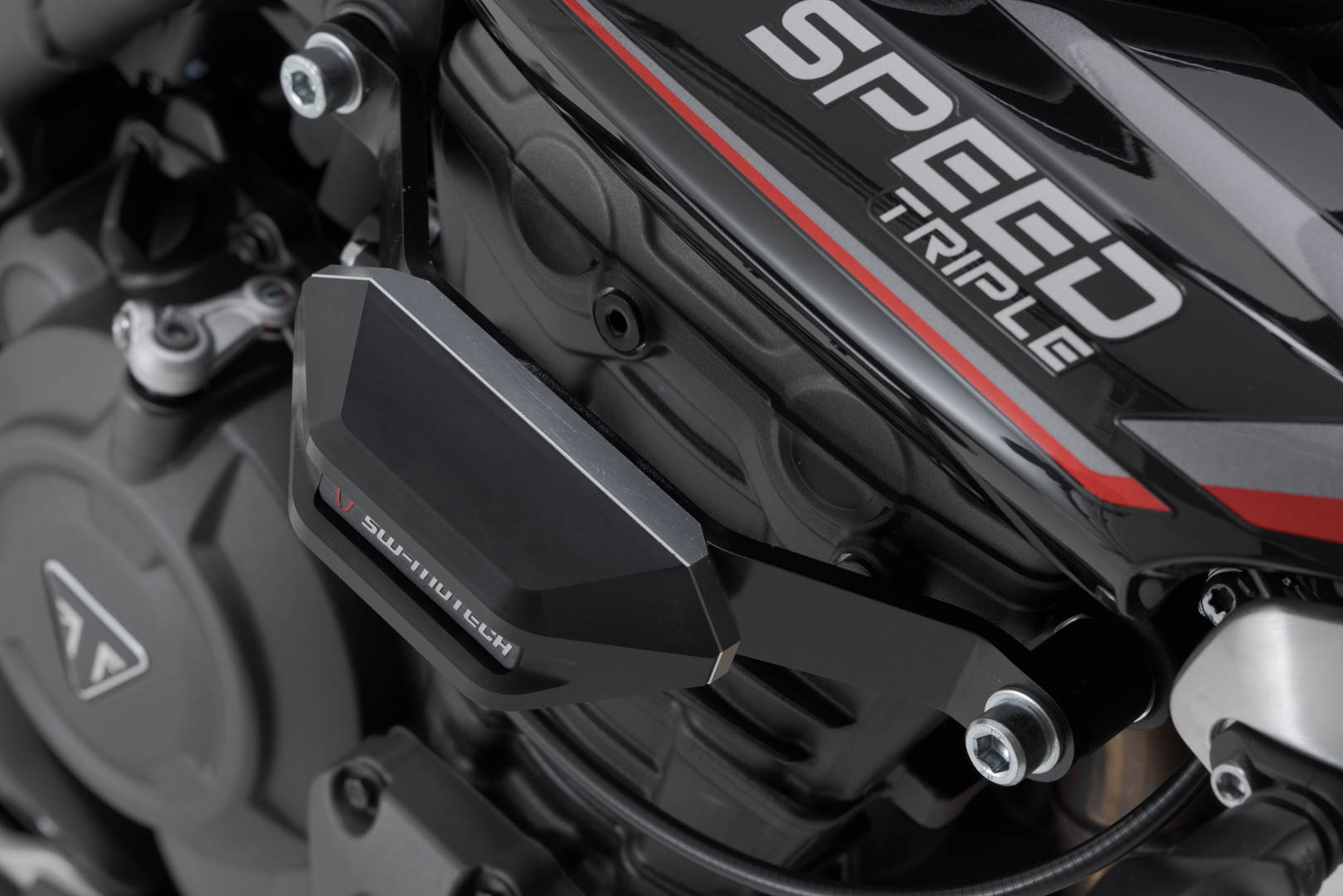 Kit SW-Motech Frame slider - Negru. Triumph Speed Triple 1200 RS (21-). Figura 2