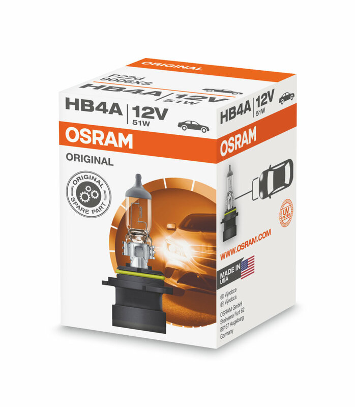 OSRAM Linia originală a becului HB4 12V/51W - x1 Figura 4