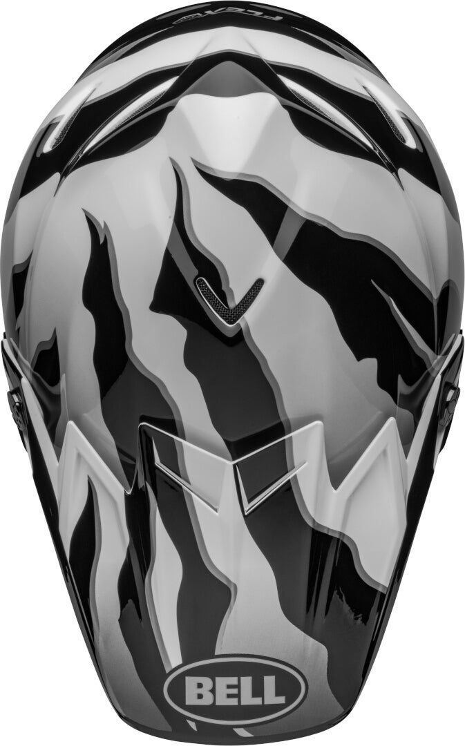 Bell Moto-9S Flex Claw Casco Motocross Bianco/nero L Figura 9