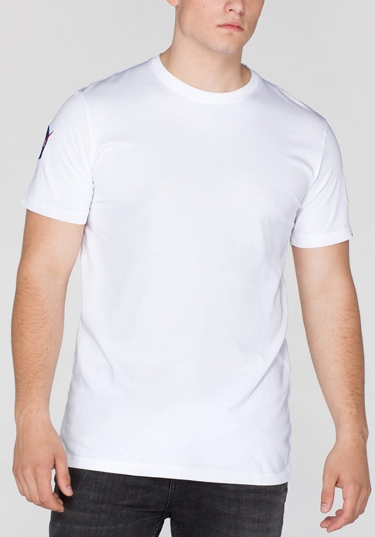 Alpha Industries NASA T-Shirt weiß S Abbildung 1