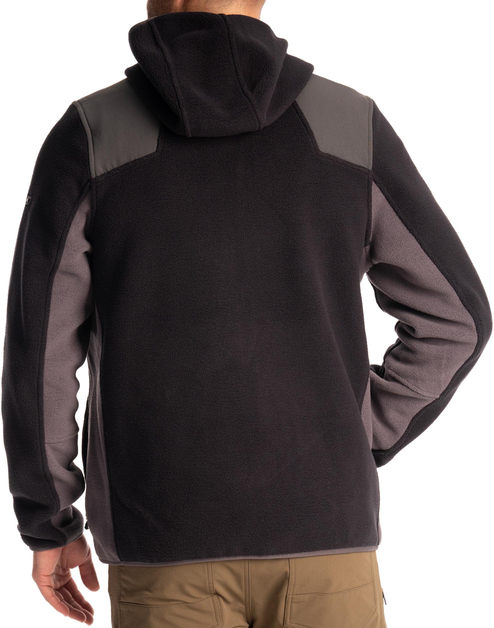 Side view of Klim Teton Crest Fleece Hooded Jacket