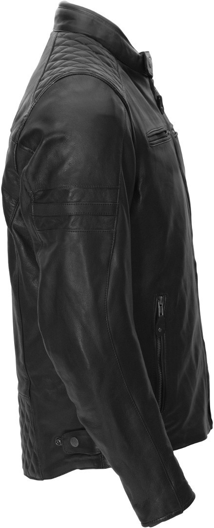 Rusty Stitches Jari Motorcykel læderjakke Sort L Figur 3