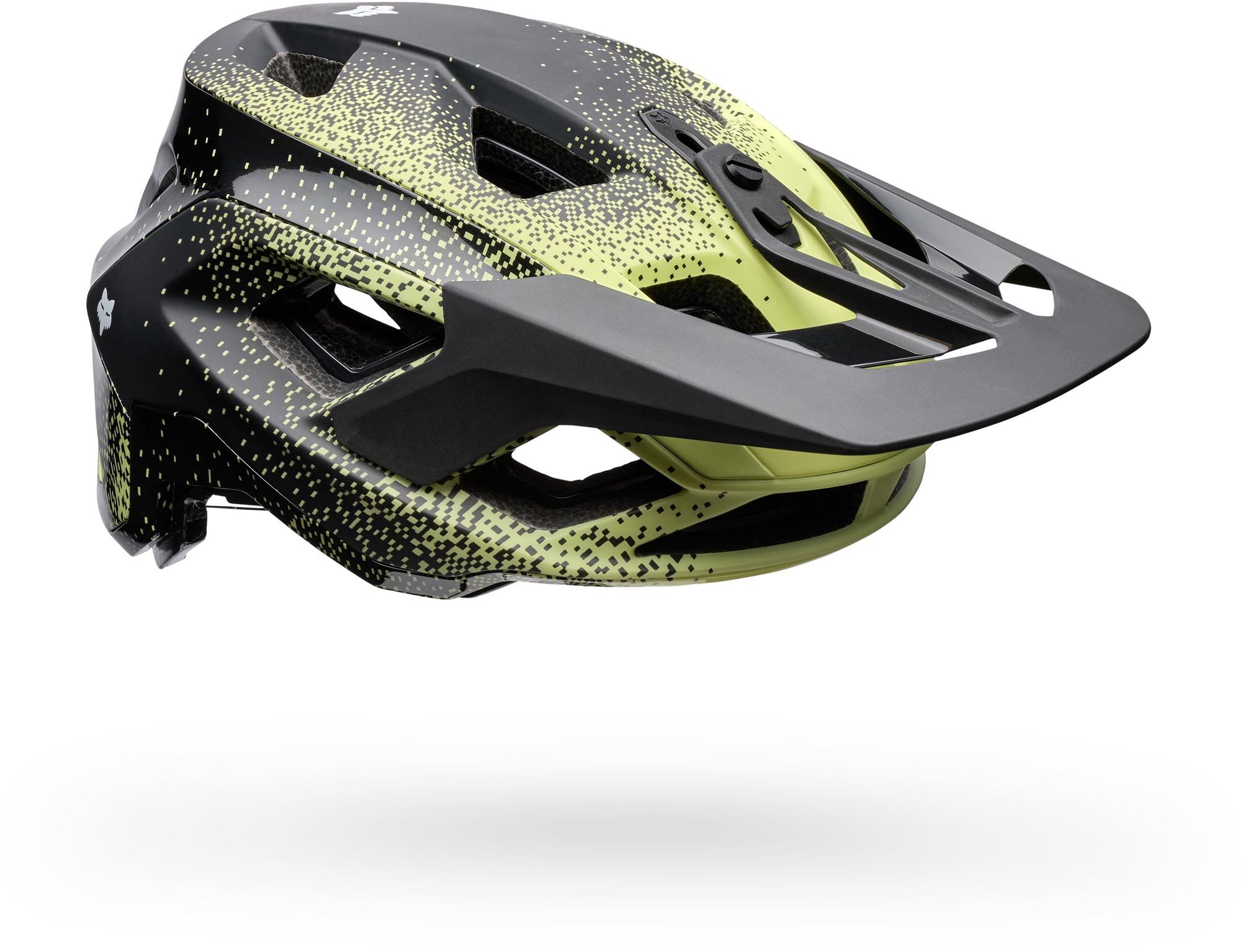 FOX Speedframe RS Aura Mips MTB-hjelm sort/grøn L (59-63) Figur 1