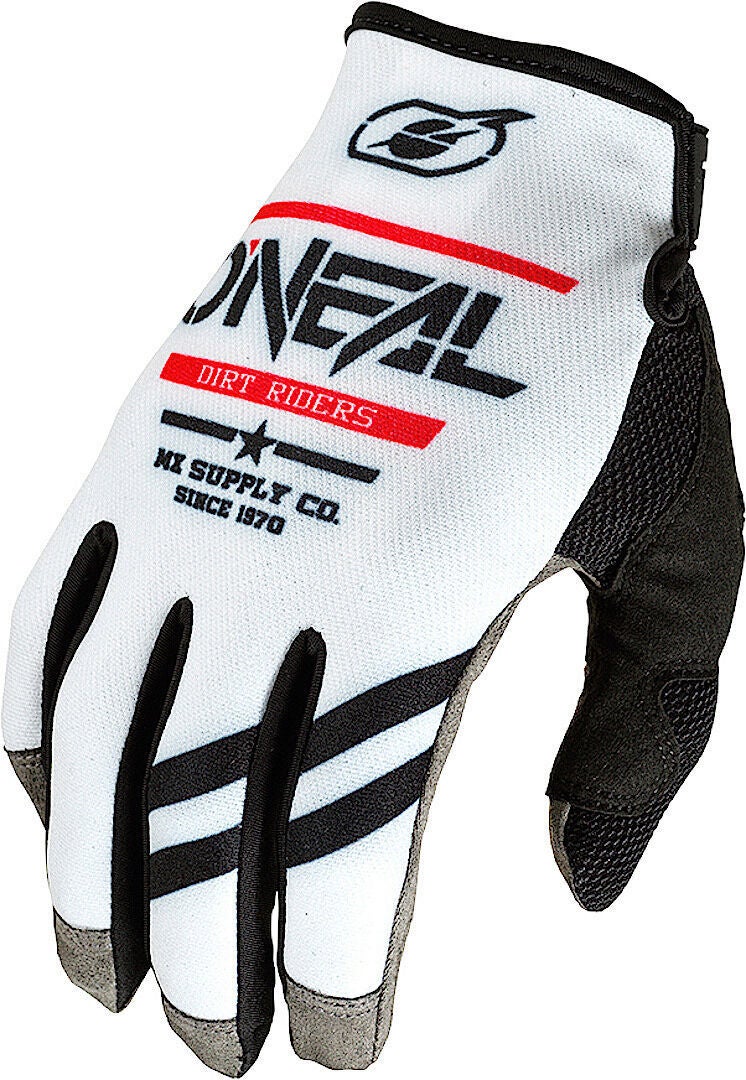Oneal Mayhem Squadron V.22 Motocross handsker hvid/sort L Figur 1
