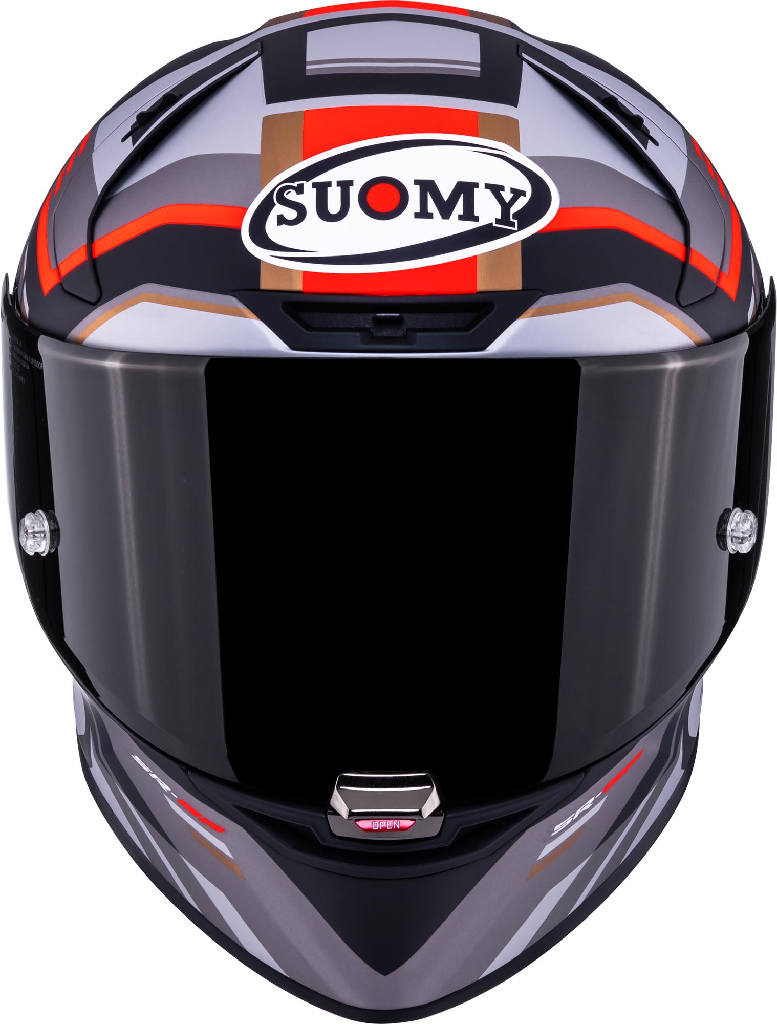 Suomy SR-GP Evo Infrared Helma šedá/červená/černá XXL (63) Obrázek 8