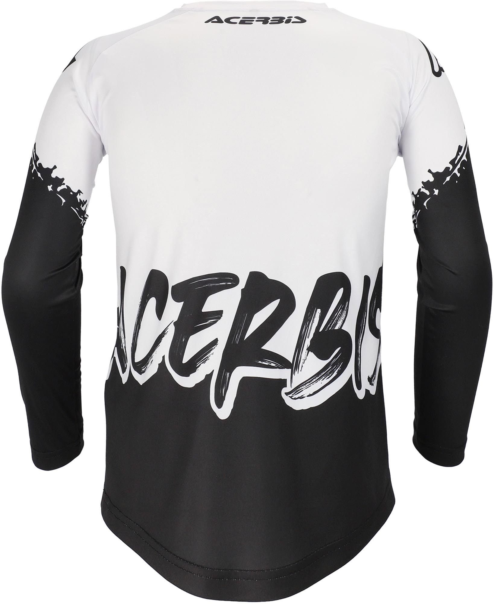 Acerbis MX Linear Graphic Jugend Motocross Jersey schwarz/weiß M Abbildung 2