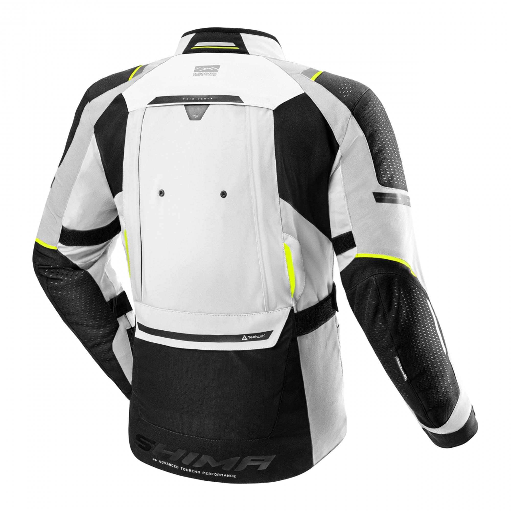 SHIMA Hero 3.0 Motorcycle Textile Jacket grey/yellow L Figure 2