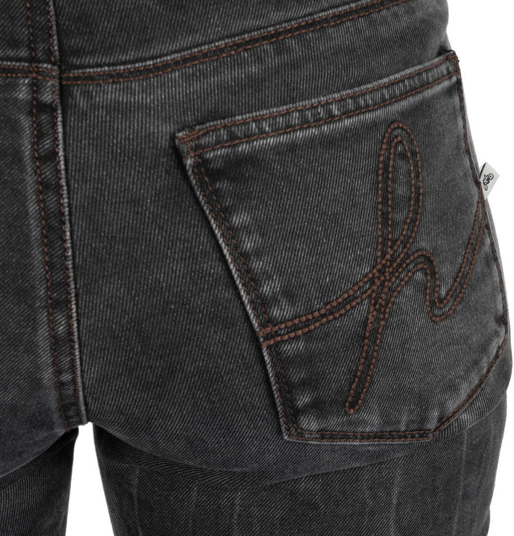 Helstons Parade Jeans moto da donna nero 34 Figura 5
