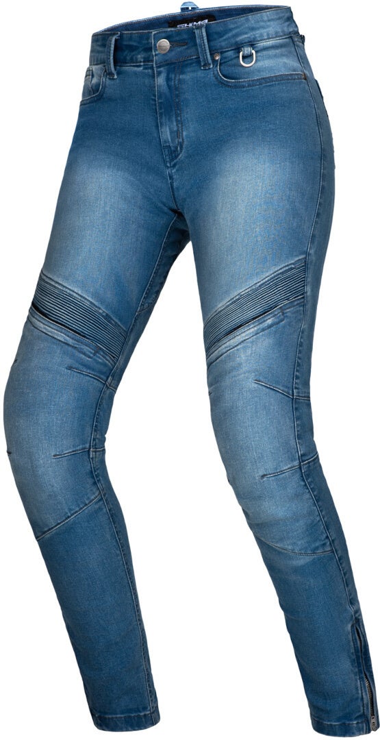 SHIMA Jess Jeans Moto Donna blu 32 L32 Figura 1