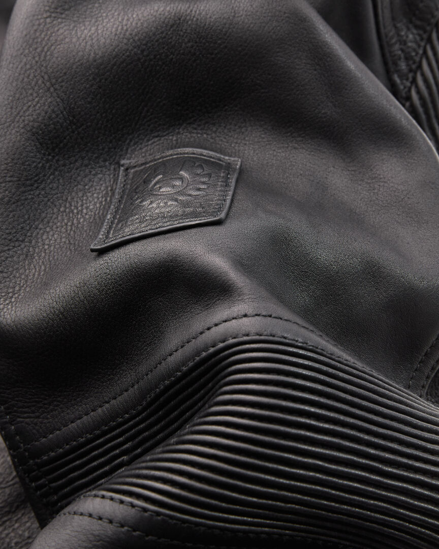 Belstaff Vanguard Motorrad Ledejacke S Abbildung 4