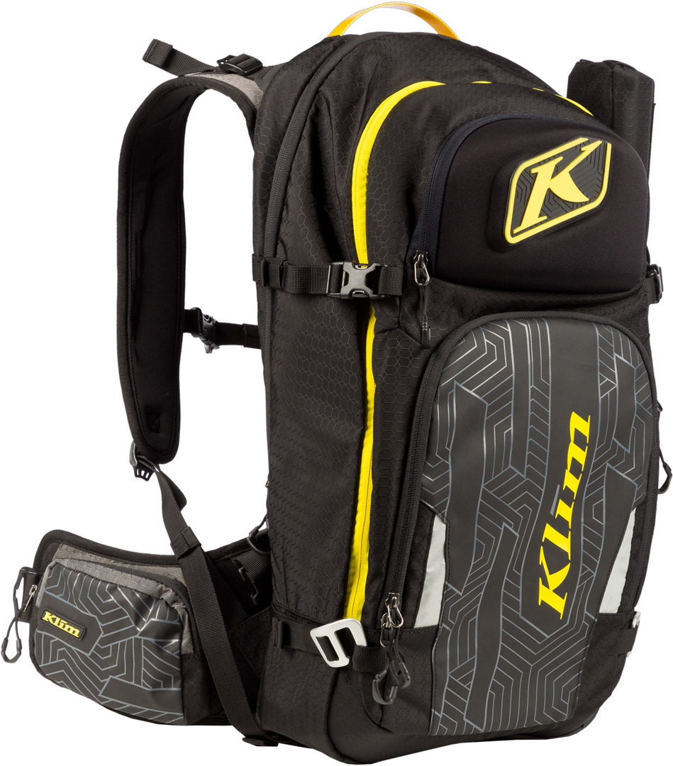 Klim Krew Pak Rucsacul negru/galben Figura 7