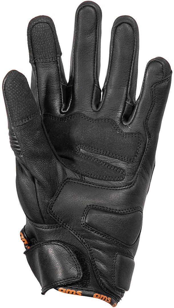 GMS Curve Motorcykel handsker sort/orange L Figur 6