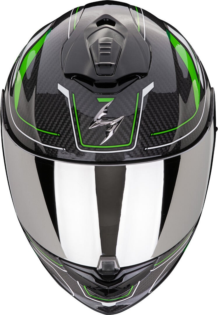Scorpion Exo-1400 Evo 2 Carbon Air Mirage Casco nero/verde S (55/56) Figura 3