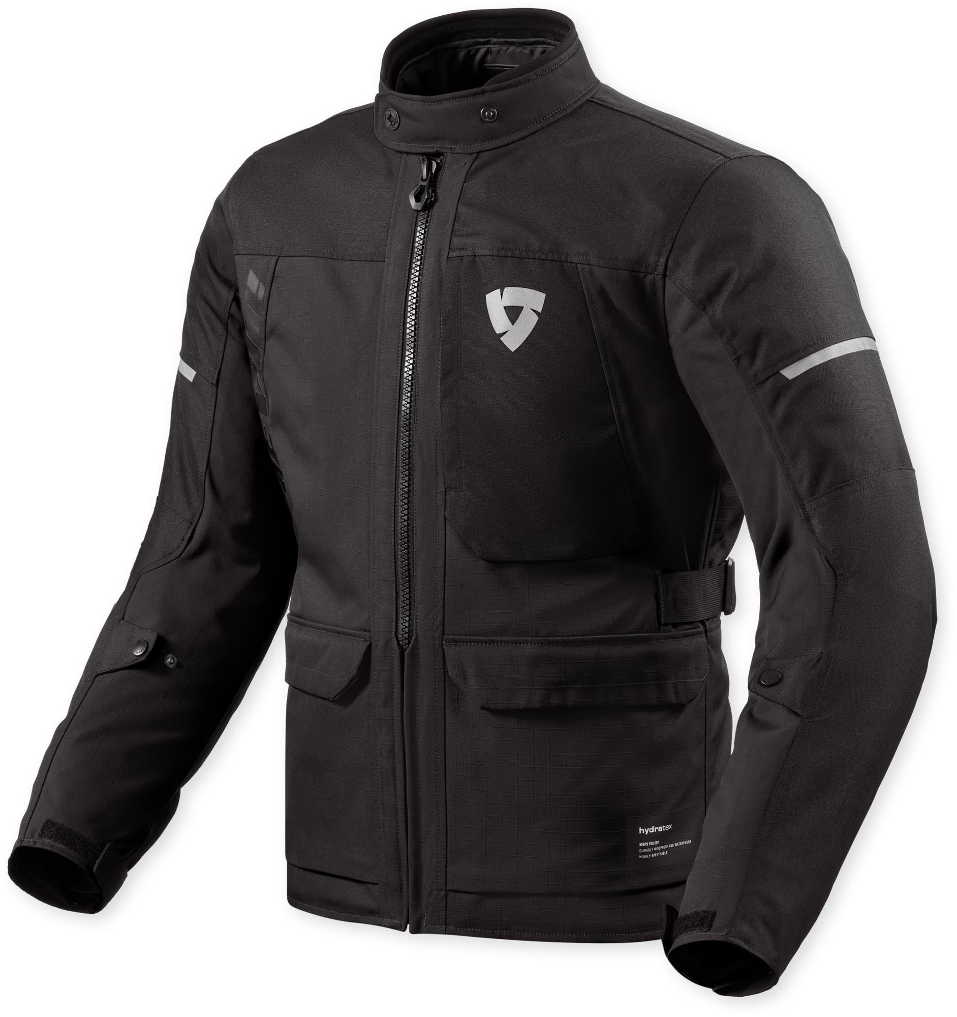 Revit Convergent H2O waterproof Motorcycle Textile Jacket black 4XL Figure 1