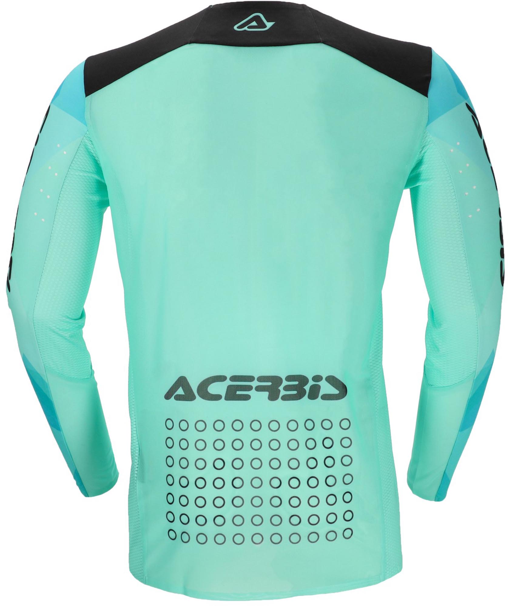 Acerbis X-Flex 2.0 Anaheim Graphic Motocrosstrøje turkis/sort S Figur 5