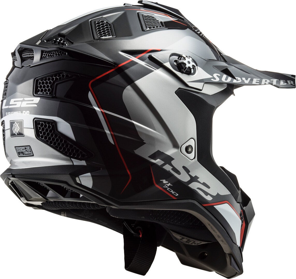 LS2 MX700 Subverter Evo II Arched Motocross Helm L (59/60) Abbildung 3