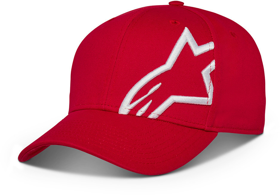 Alpinestars Corp Snap 2 Cap Roșu/Alb Figura 1